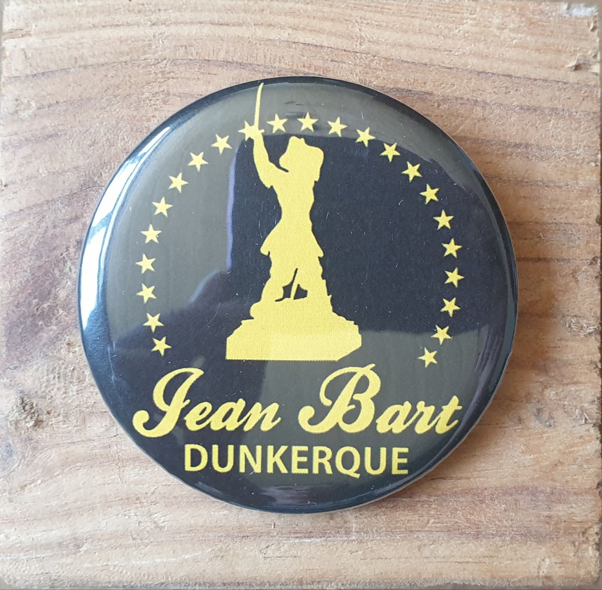 Badge Jean Baramount Jaune