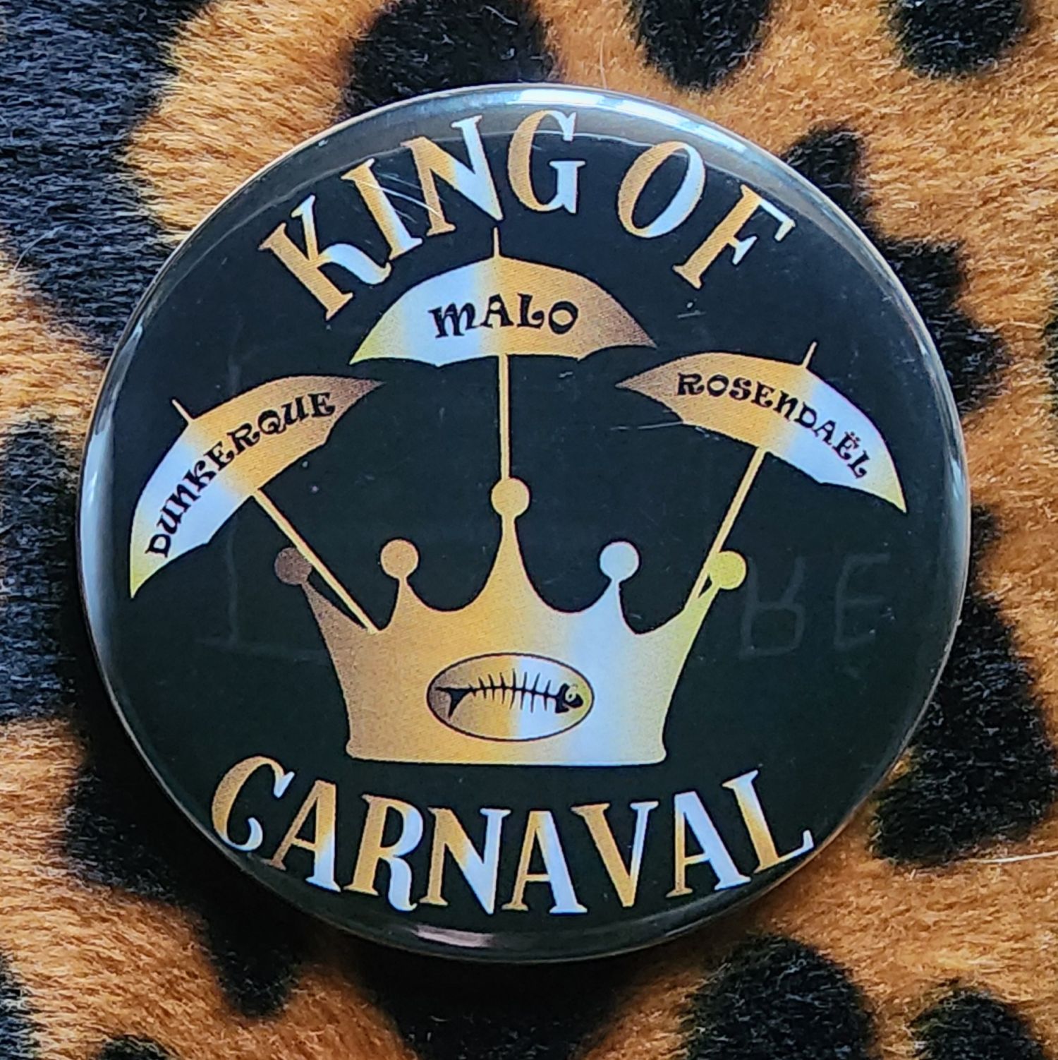 Badge king of carnaval