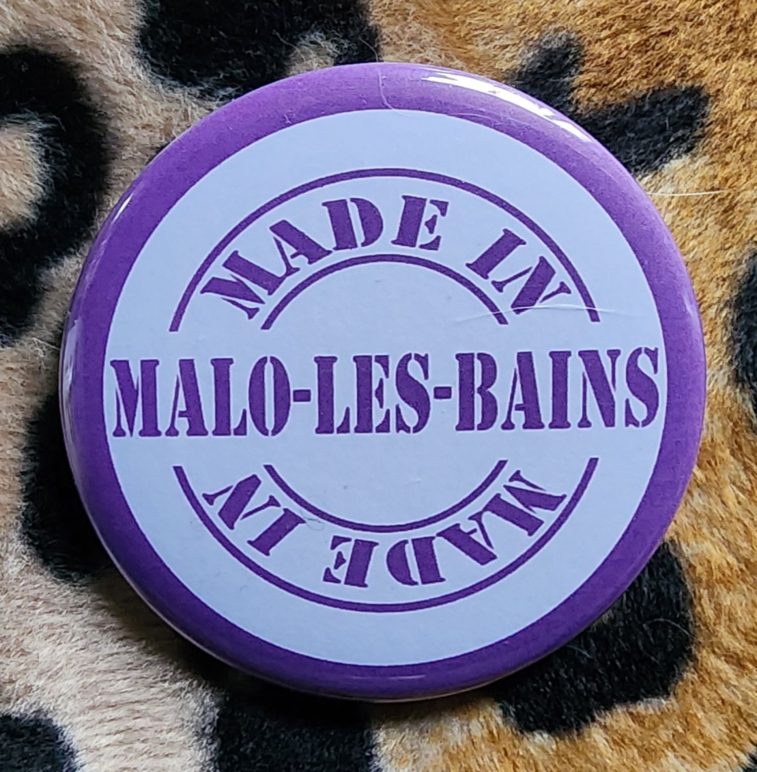Badge - Made in Malo-les-bains - création dunkerquoise