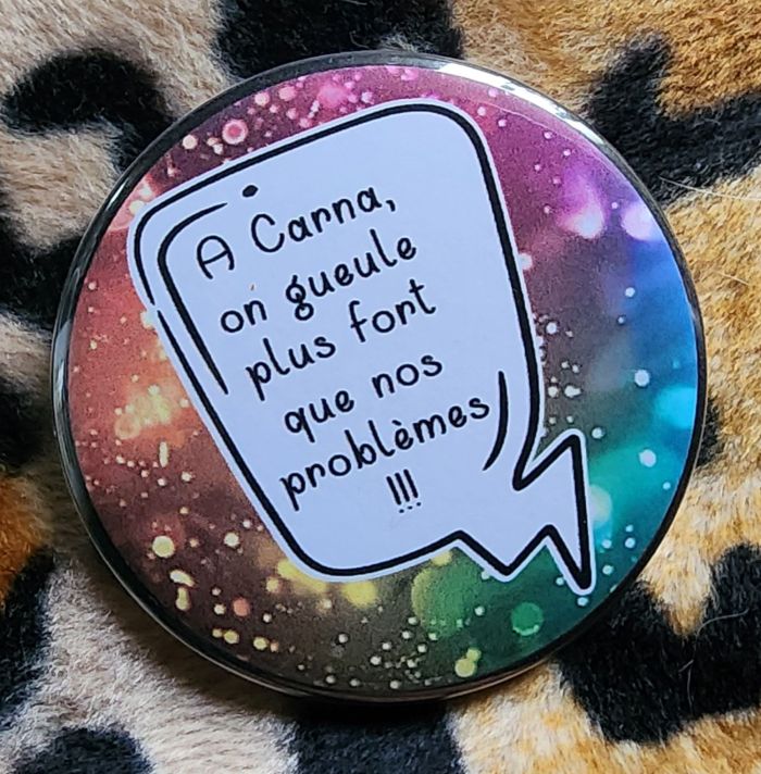 Badge - A Carna- création dunkerquoise