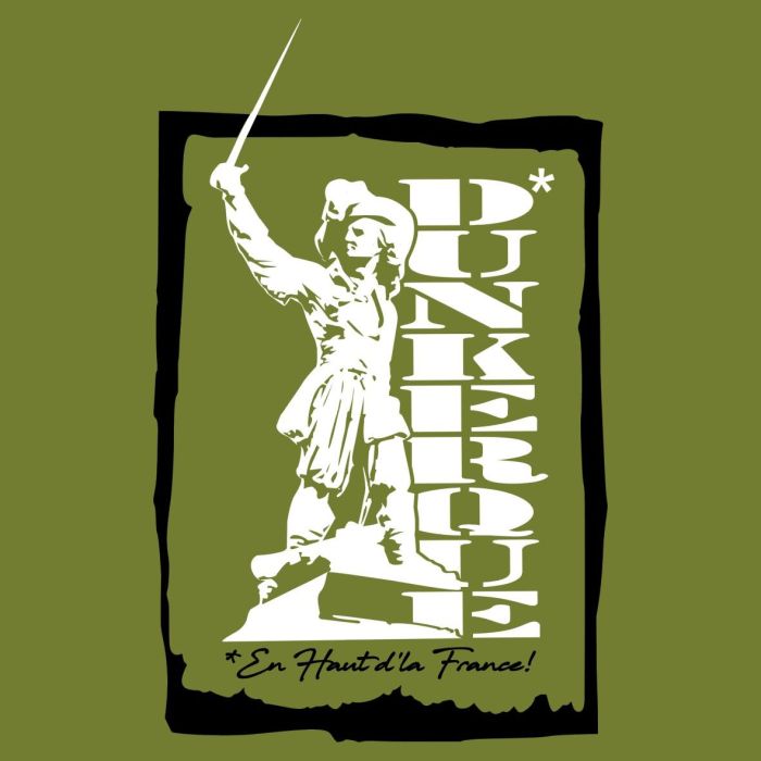 Tee-shirt homme "En haut d'la France"