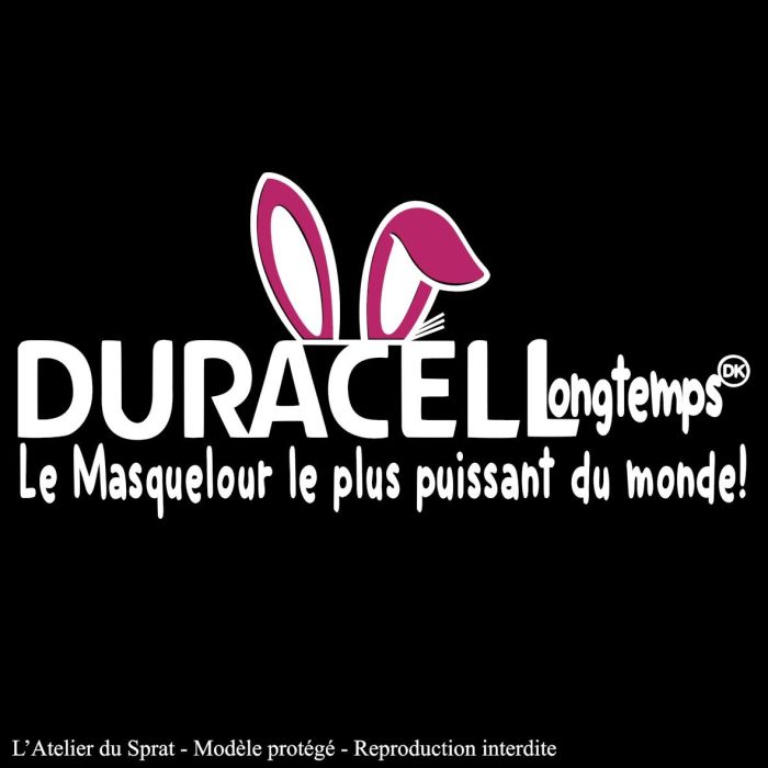 Tee-shirt homme "Duracélongtemps"